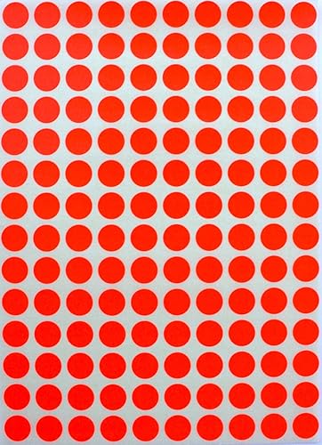 Royal Green Etiquetas de codificación de colores de 0.375 pulgadas, etiquetas adhesivas redondas 38 para etiquetar escritura en superficie, 0.394