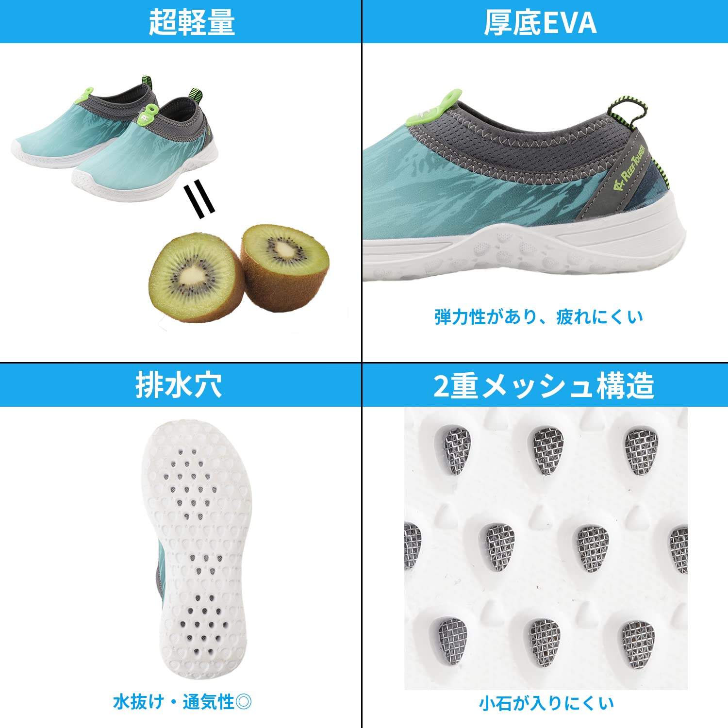 Tide Shoes ホワイト/アクア シューズ 楽天市場】pontapes マリン