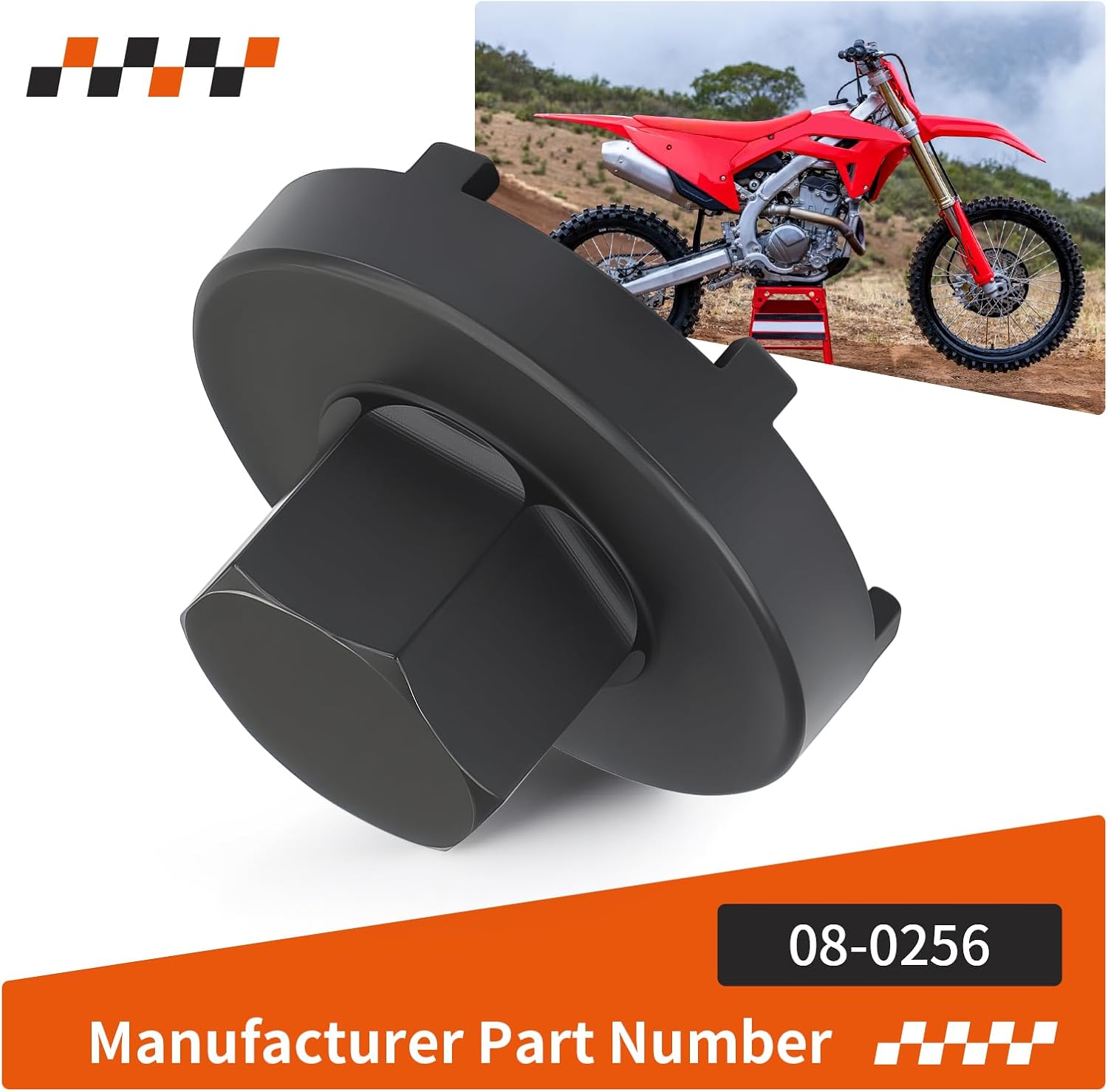 47mm Seal Bearing Retainer Tool for Honda CR CRF 125 250 450 500 1987-2024 08-0256