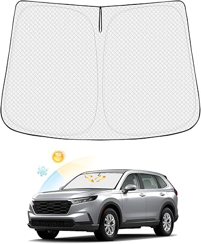 Miniatura 10 de Canvcle Compatible con parasol para parabrisas Hyundai Tucson 2016-2021 visera solar gruesa de 4 capas rayos UV y protección solar contra el calor