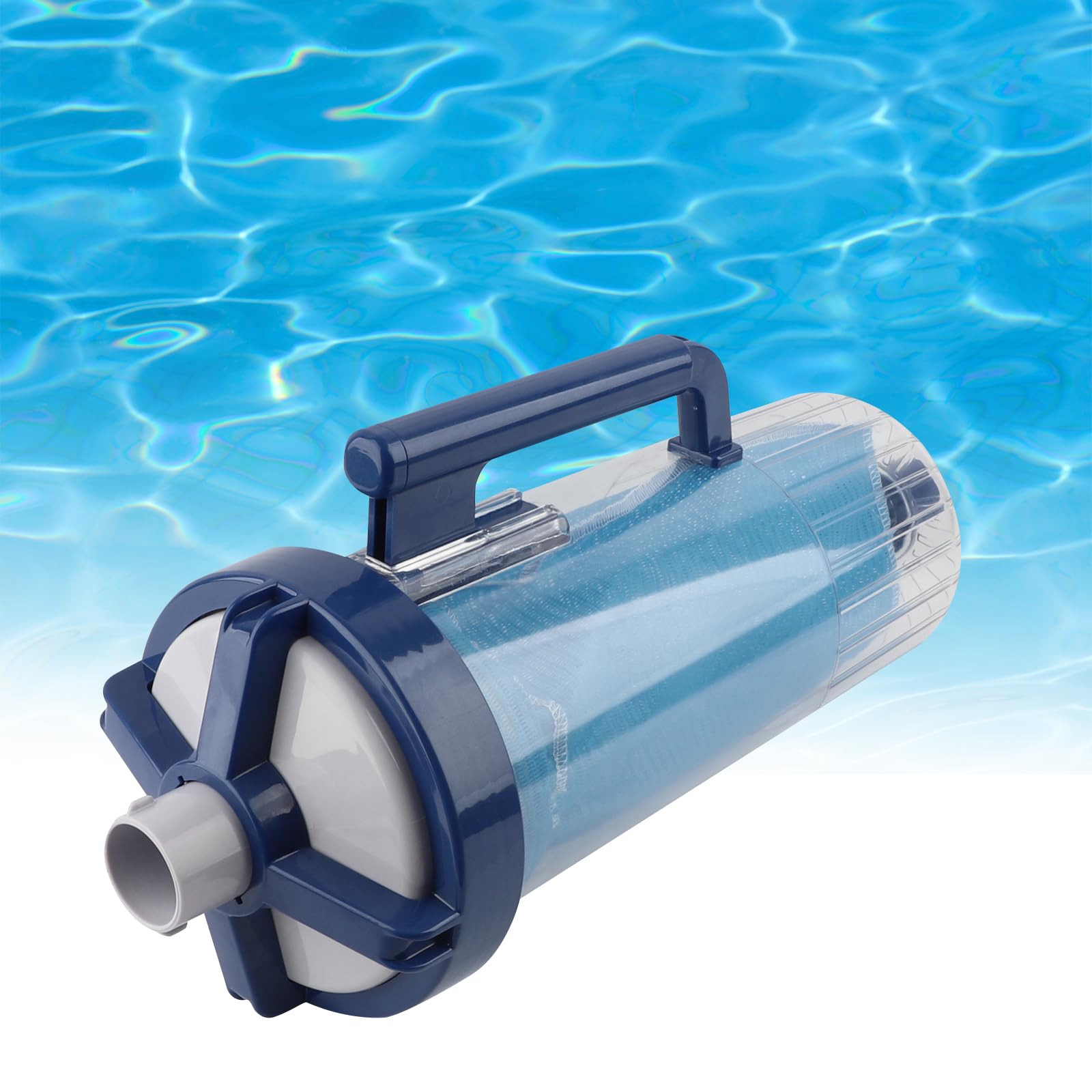 Upgraded W530 Pool Leaf Canister w/Mesh Bag Large Capacity Compatible with Hayward Pen-tair Pool Vacuum Cleaner Navigator Aquanaut Kreepy Krauly Heavy Duty Open Line Pool Leaf Catcher R211084K