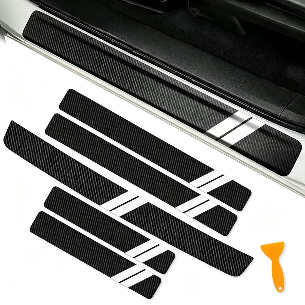 ALAFAY Car Door Sill Protector for Subaru Levorg 2015-2020,