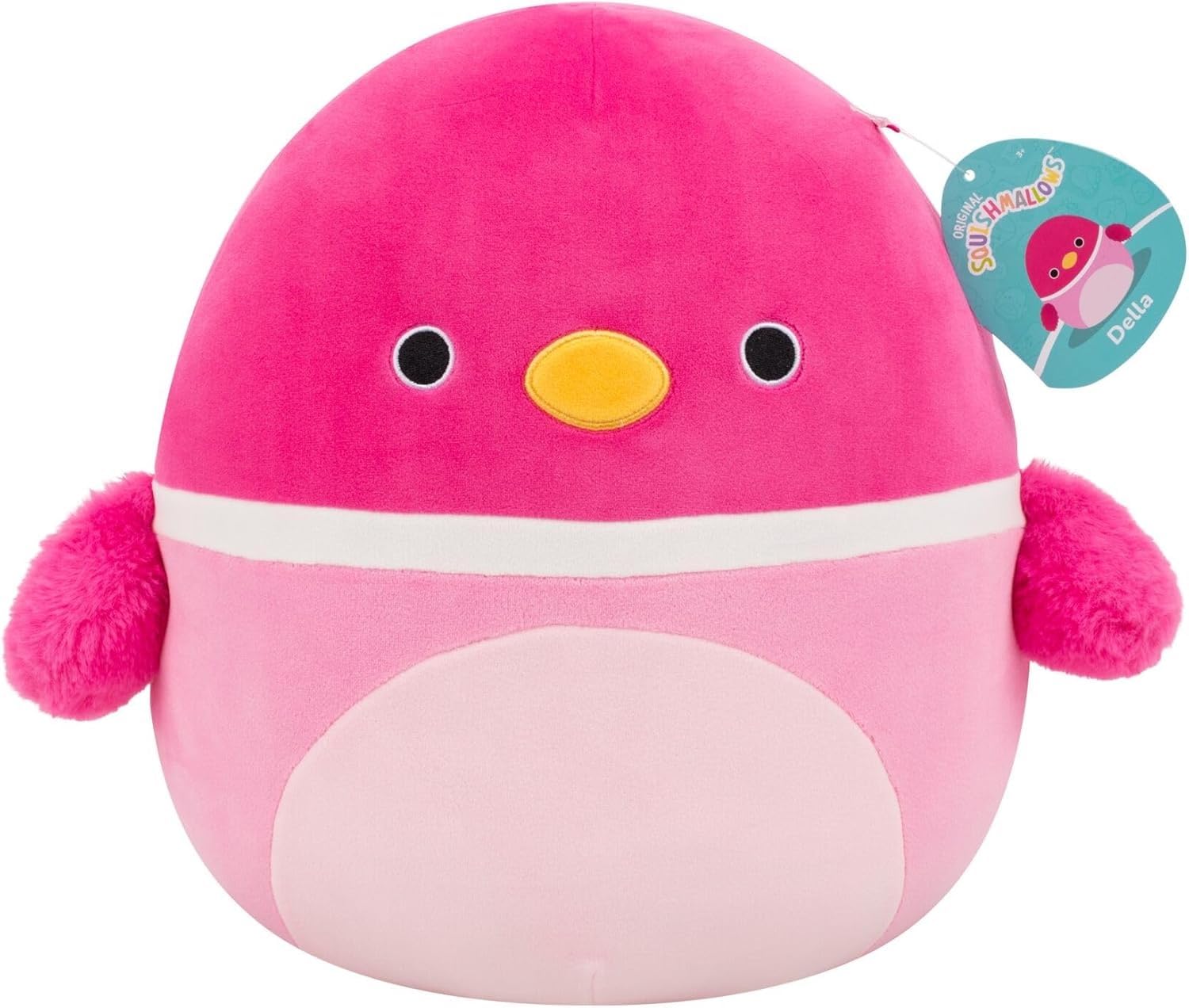 Squishmallows - 7.5'' Squishmallows - Della Pink Mallard Duck/Plush
