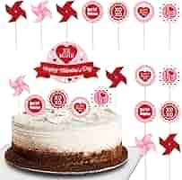 ibasenice 8ロール リボン ケーキトッパー バレンタインデーの テープ 71VTtUS+YUL._UF350,350_QL50_.jpg