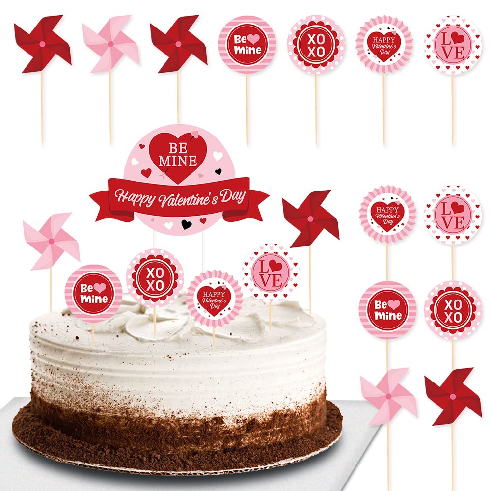 ケーキトッパー ウエディング バレンタイン 記念日 ケーキトッパー Happy Wedding 結婚式 ハート型 セット メッセージ