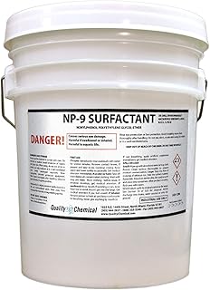 Quality Chemical Polyoxyethylene nonylphenol (NP-9) Surfactant-5 gallon pail