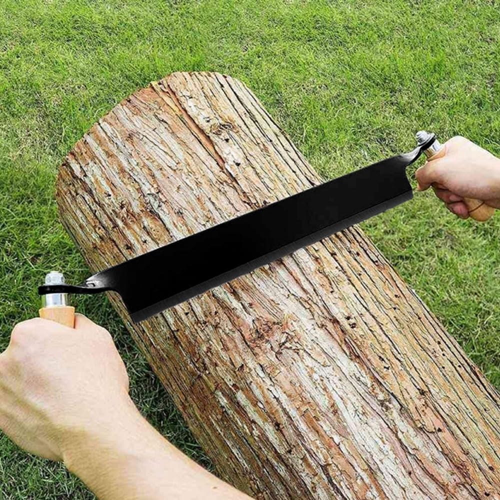 Ziehmesser 8 Zoll Gerade Holzbearbeitung Rindenschäler Entrindungswerkzeug