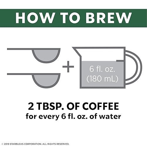 Vista 35 de Starbucks - Café molido tostado oscuro italiano, 100% Arábica, 18 onzas