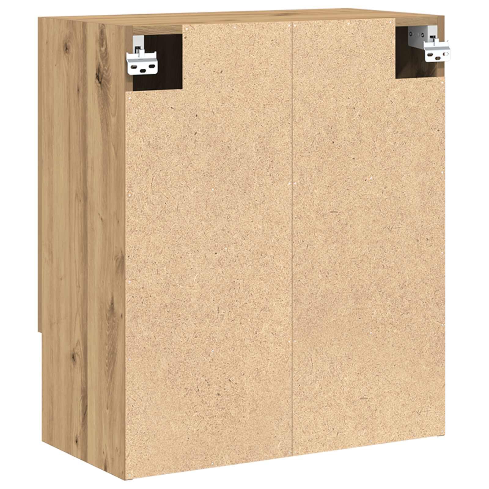 vidaXL Armario de Pared Roble Artesanal 60 x 31 x 70 cm, Soluciones de Almacenamiento Elegantes, Mueble de Pared Rectangular, Organizador Compacto para Decoración de Sala