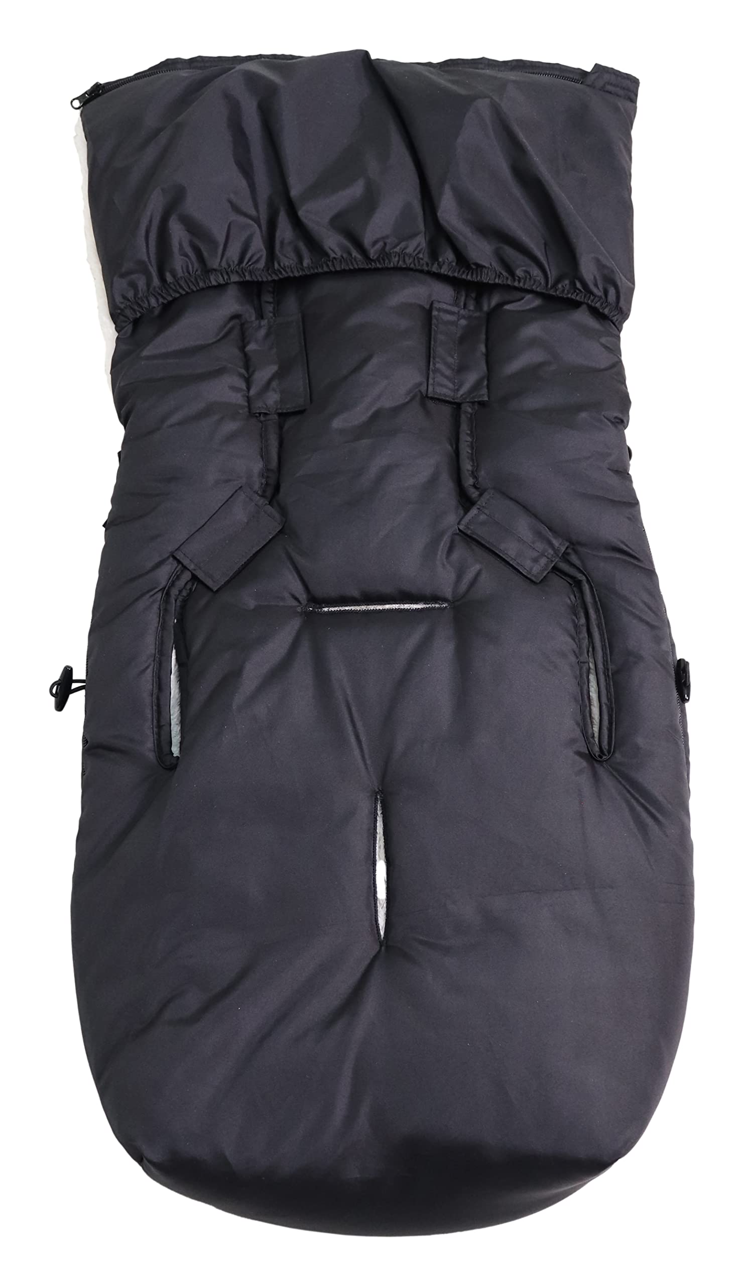 KAISER 65384251 HOODY 2.0 Sherpa Polar, czarny/kremowy