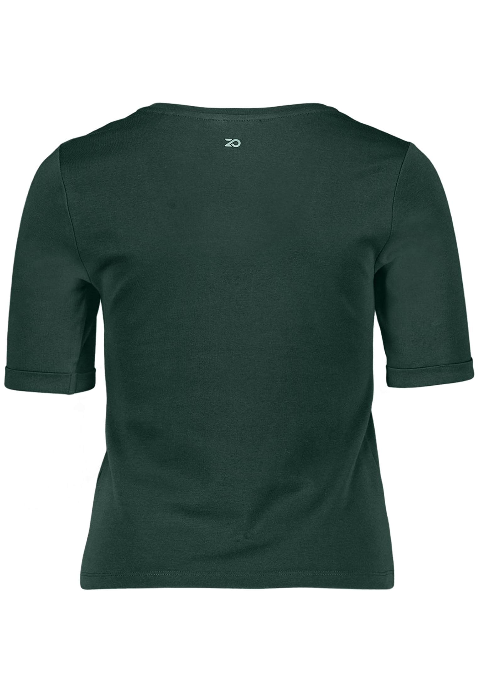 zero Damen Basic Shirt mit V-Ausschnitt