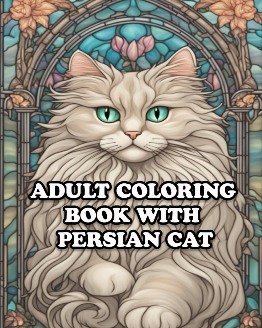 Adult Coloring Book with Persian Cat: For Stress Relieving in Amazing Persian Cat Coloring World