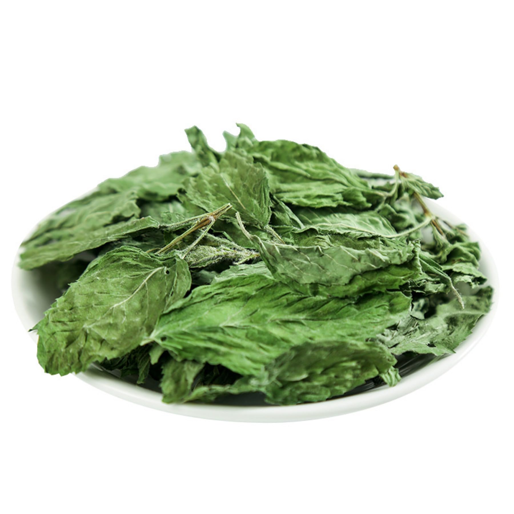 Feuilles de menthe poivrée naturelles 500g / 17,63 Feuille de Menthe Séchée Saine, Tisane - Relaxante et Délicieuse