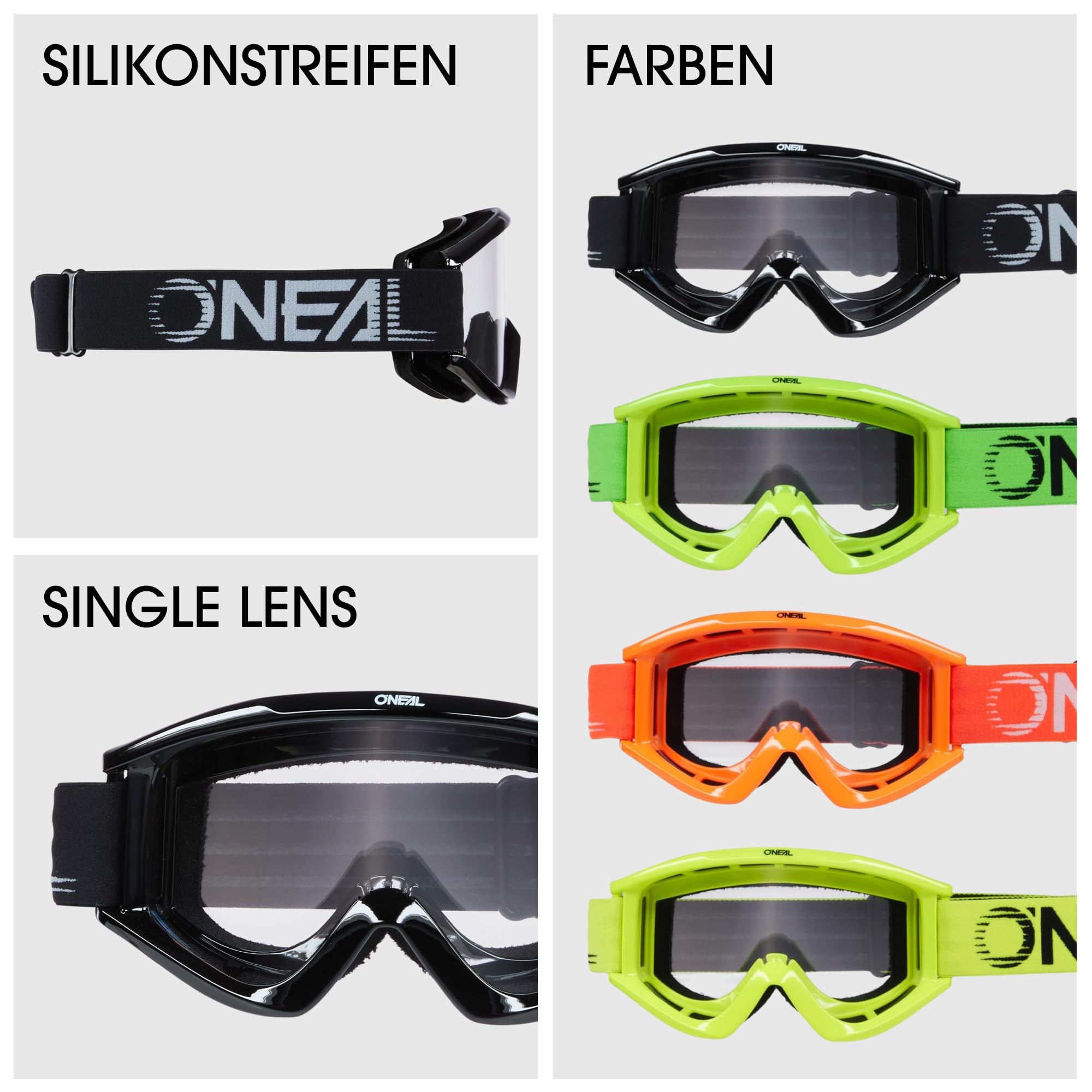 O'NEAL B-zero Goggle Mixte