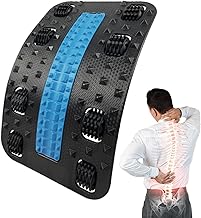 de coluna - Massageador de lombar com 56 pontos de massagem - Rolo de massagem para pés ajustável com 56 pontos de massagem, 8 rolos de massagem para homens e mulheres Mcbean
