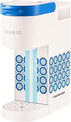 Keurig Edición limitada Jonathan Adler K-Mini - Cafetera K-Cup de una sola porción Bandeja de goteo extraíble menos de 5 pulgadas de ancho prepara