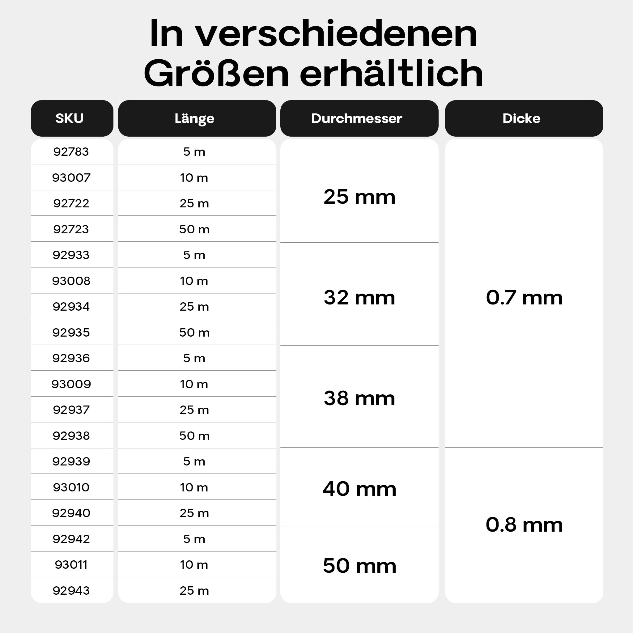 Wiltec Teichschlauch Spiralschlauch 25m 32mm (1 1/4") schwarz Saugschlauch Druckschlauch