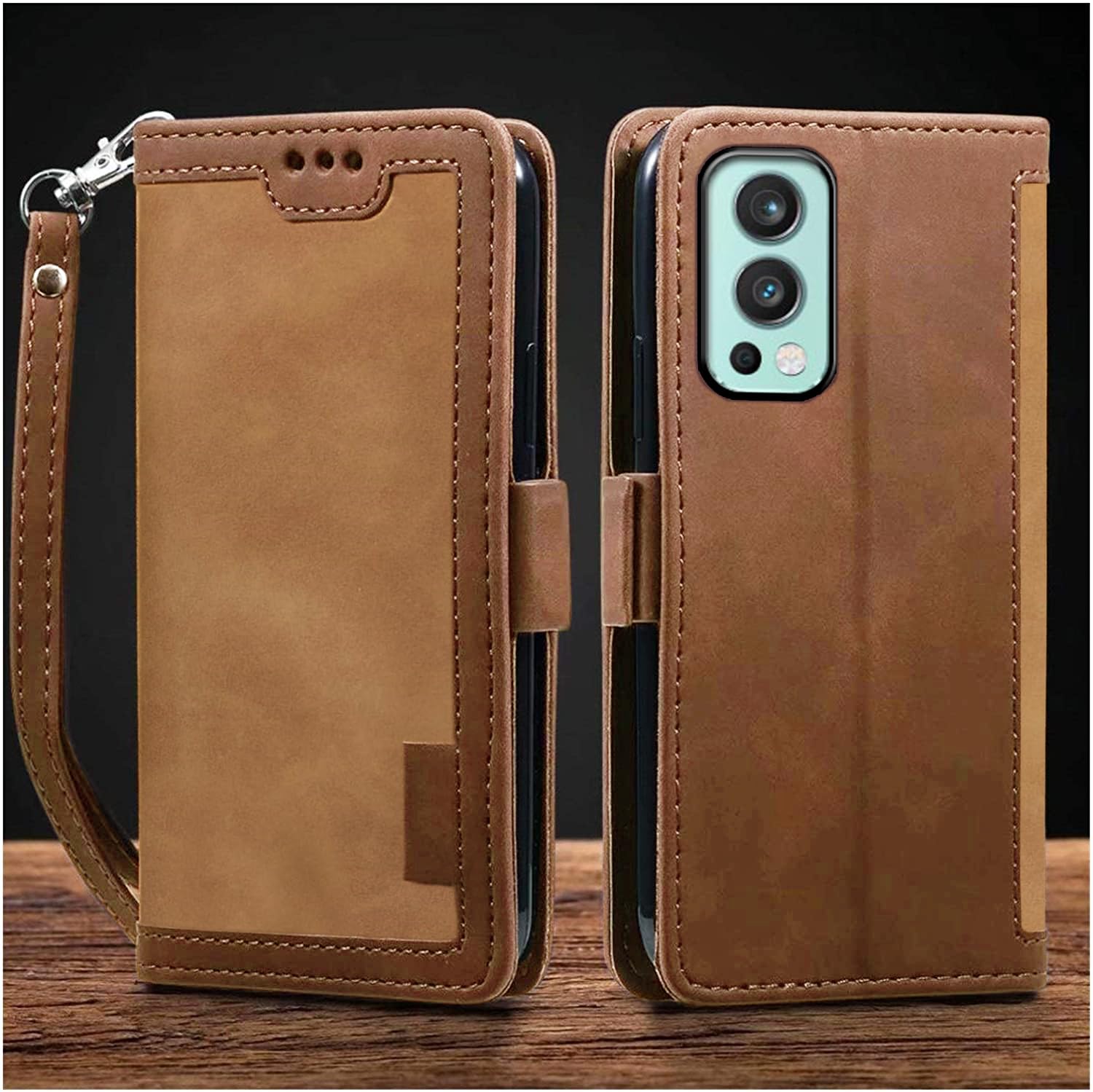 Excelsior Premium Leather Wallet flip case Cover with | Card and Cash Slot | 360 Full Body Protection | Inner TPU case for Oneplus Nord 2 5G (Coffee) (B09L88LB91) Amazon Price History, Amazon Price Tracker