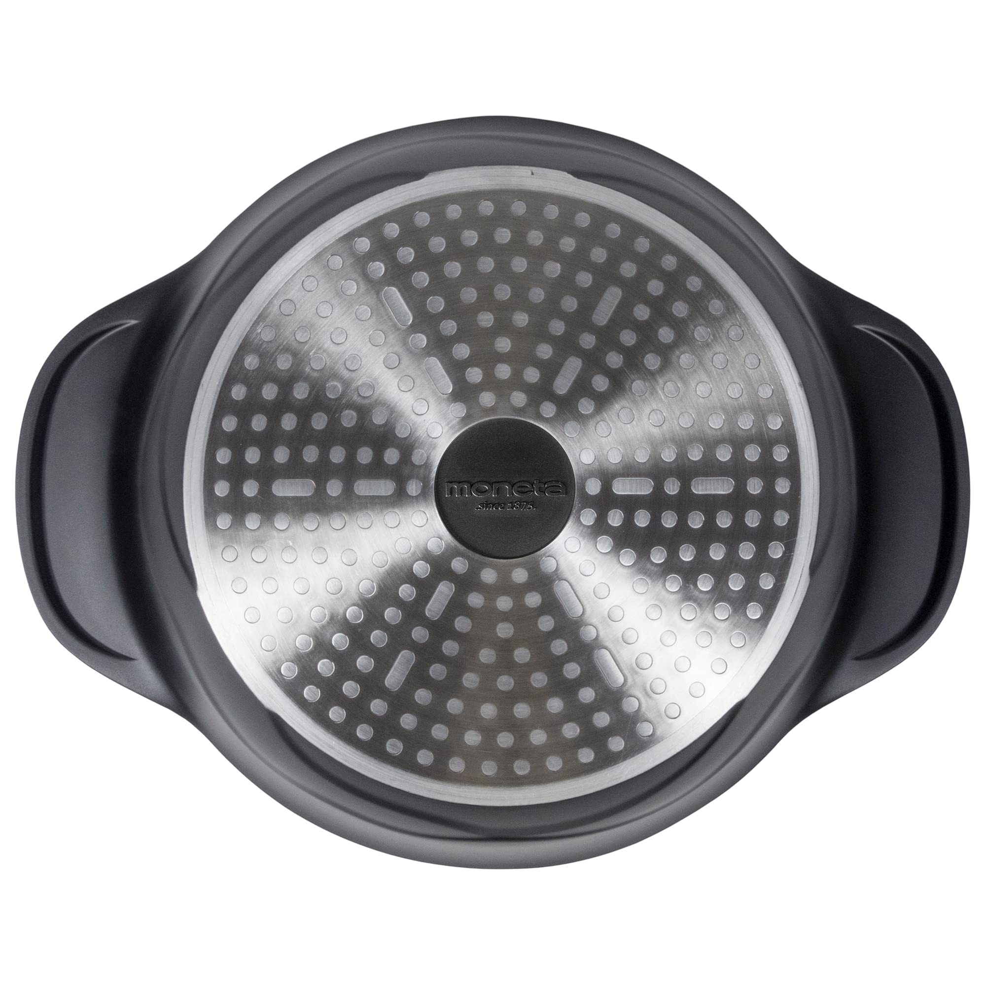 Moneta Lirica Tegame 2 manici 26 cm con coperchio, in alluminio pressofuso, anche per induzione