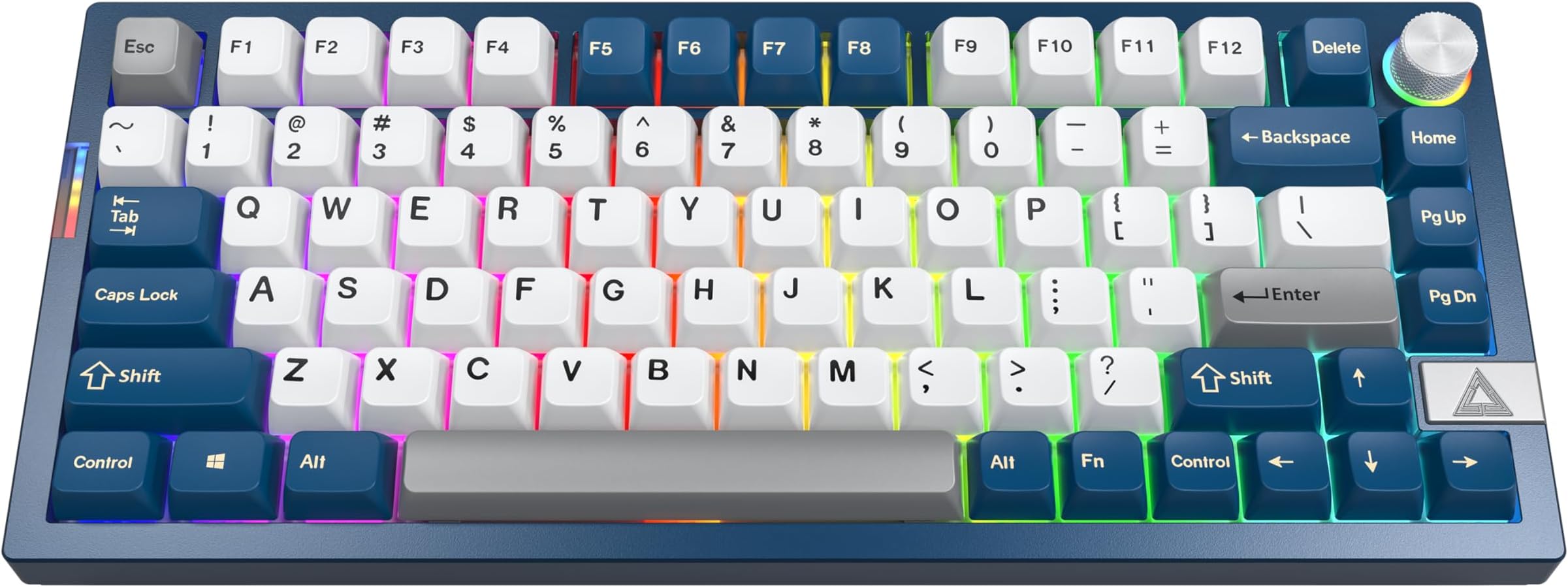MONTECH MKey PRO 75% TKL Wireless Mechanical Gaming Keyboard, Tri-Mode Bluetooth 5.2/2.4Ghz/USB-C, Hot-Swappable Gateron G Pro 3.0 Pre-lubed Switches, VIA & QMK Support - Freedom Yellow
