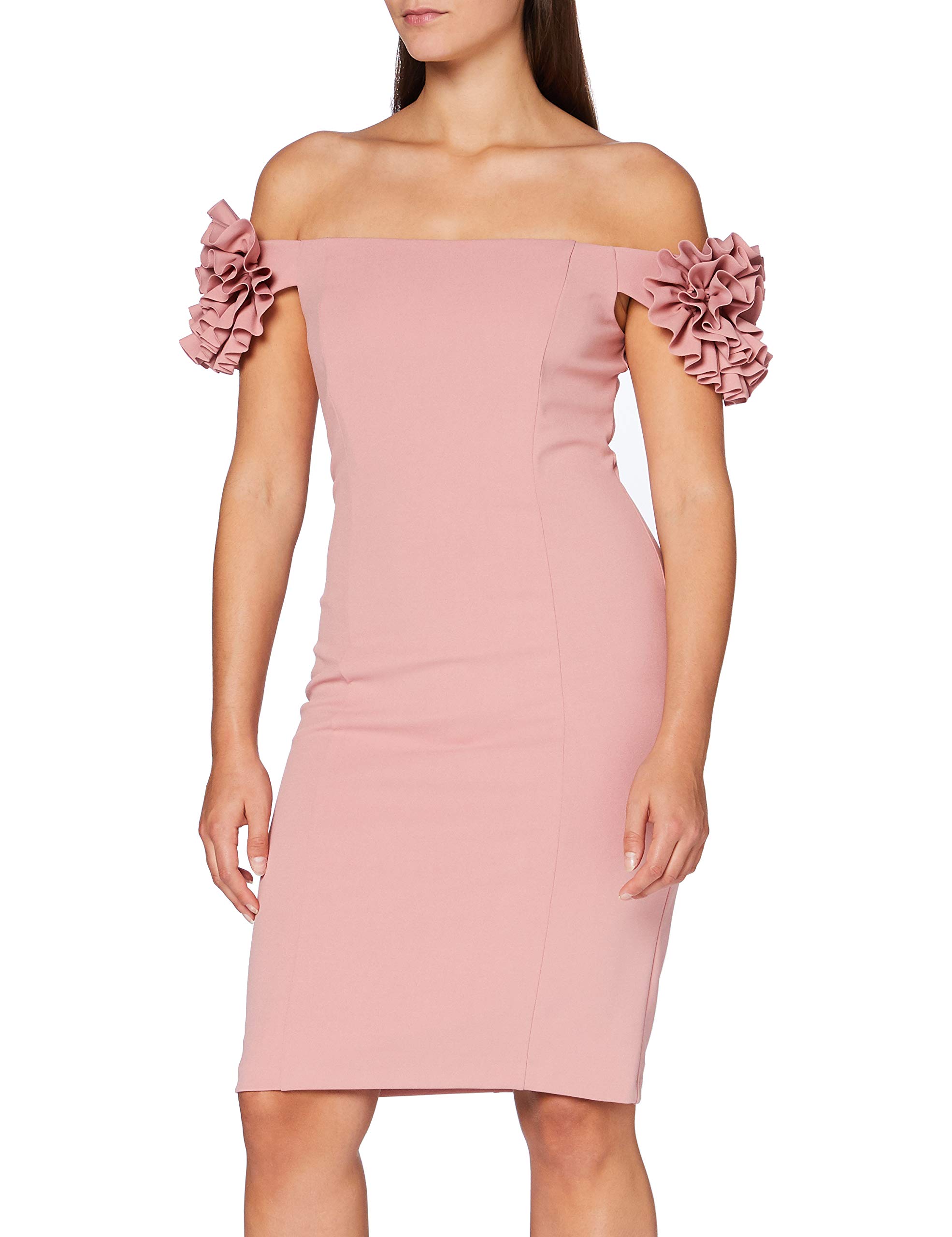 Gina Bacconi Women's Bretta Cocktail Dress, Winter Pink, 12