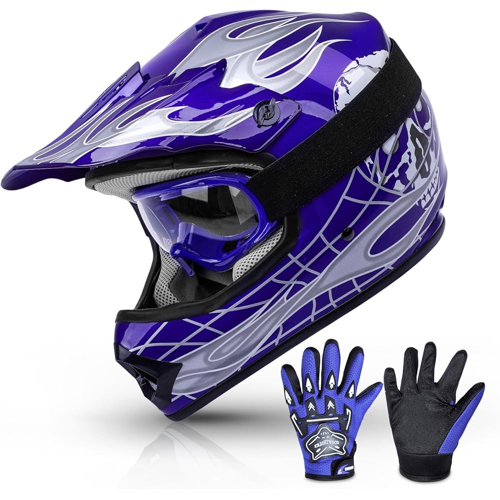 10/mo Finance TCMT Dot Youth & Kids Motocross Offroad Street Helmet