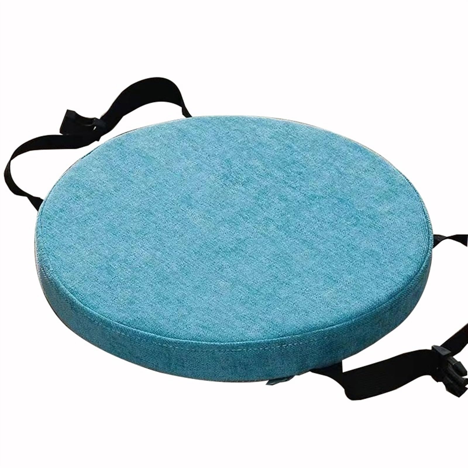 11/12/14/16 Inch Stool Cushion Round with Ties+snap, Non-Slip Seat Cushion for bar stools with Machine Washable Cover Chair Cushion Textured Barstool Pad(@7,12x1.2in/30x3cm)