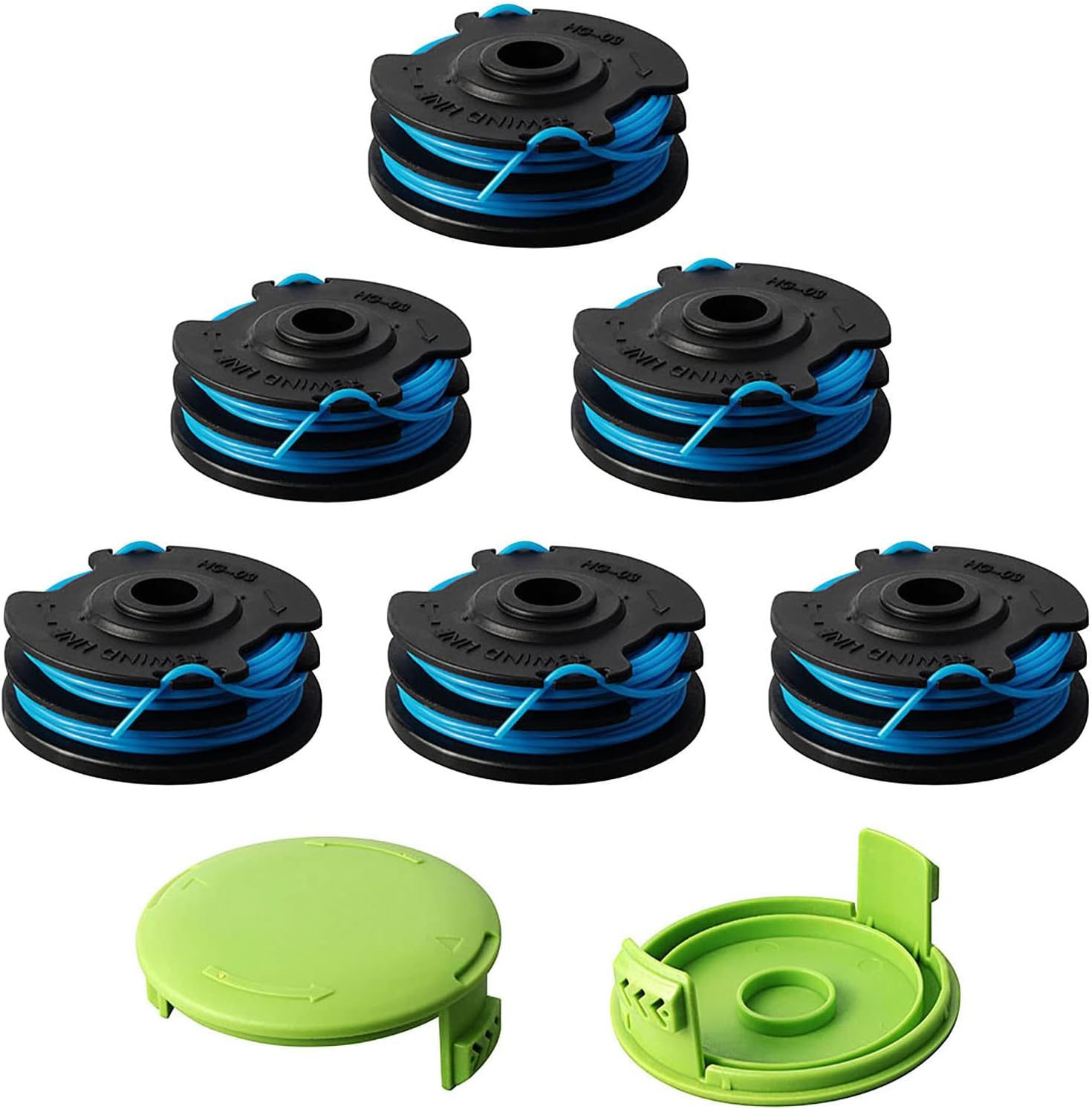 71-99006 Weed Eater Spools Compatible with Craftsman 71-30378 71-30383 71-98981 71-98982 0.065 inch Dual Line Auto Feed Replacement Spool