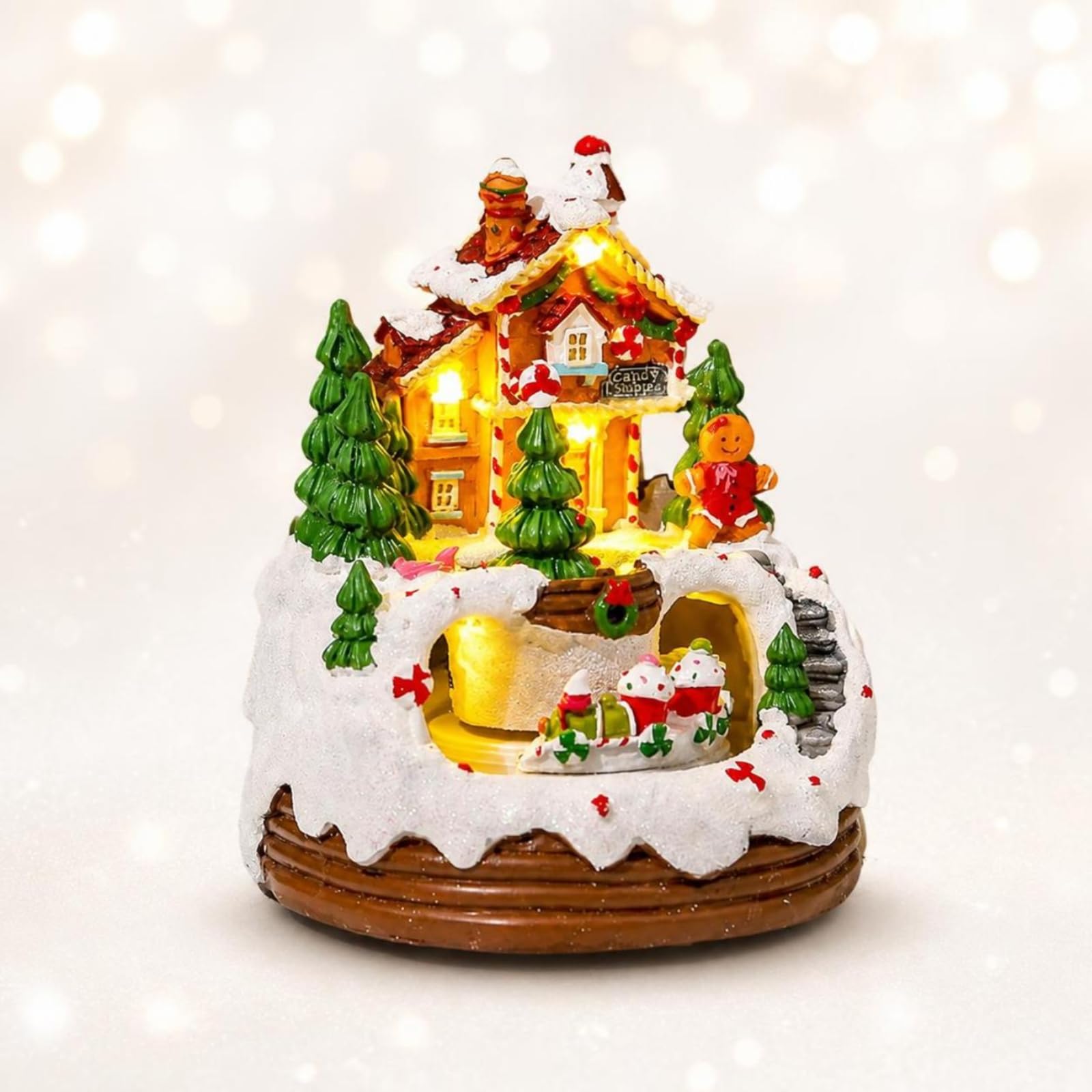 B Baosity Village Noël avec Éclairage