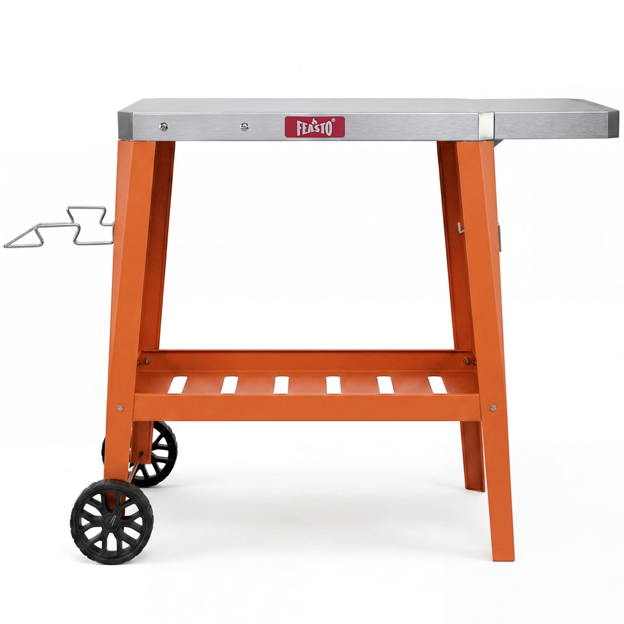 Grillwagen Outdoor wetterfest Servierwagen Pizzatisch Pizzaofen Tisch
