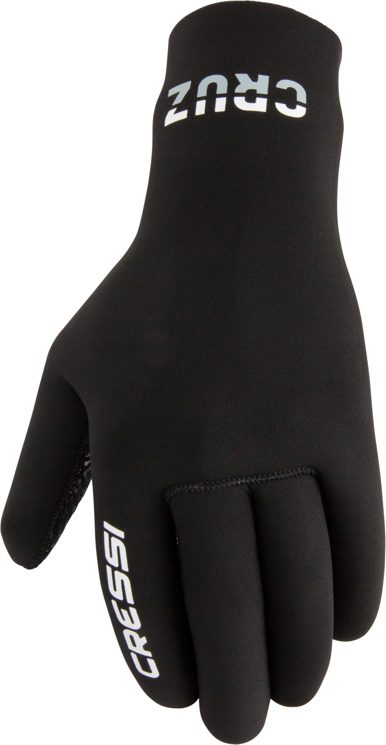 Cressi Cruz Gloves 3mm - Neoprene Diving Gloves Black 3mm Anti Slip Palm System,S/2, Adult Unisex - Image 3