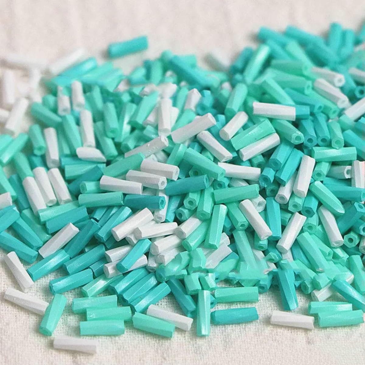 Zestaw do robienia bransoletek dla dorosłych, Szklane koraliki z trąbką, przekładka, 260 jednolity kolor 2x6mm skręcone spiralne nasiona bransoletka DIY tworzenia biżuterii dodatki odzieżowe(TW28)