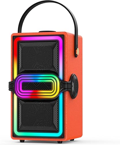 Altavoz Bluetooth, altavoces inalámbricos de 120 W de potencia máxima Boombox con graves profundos, subwoofer de sonido estéreo portátil con