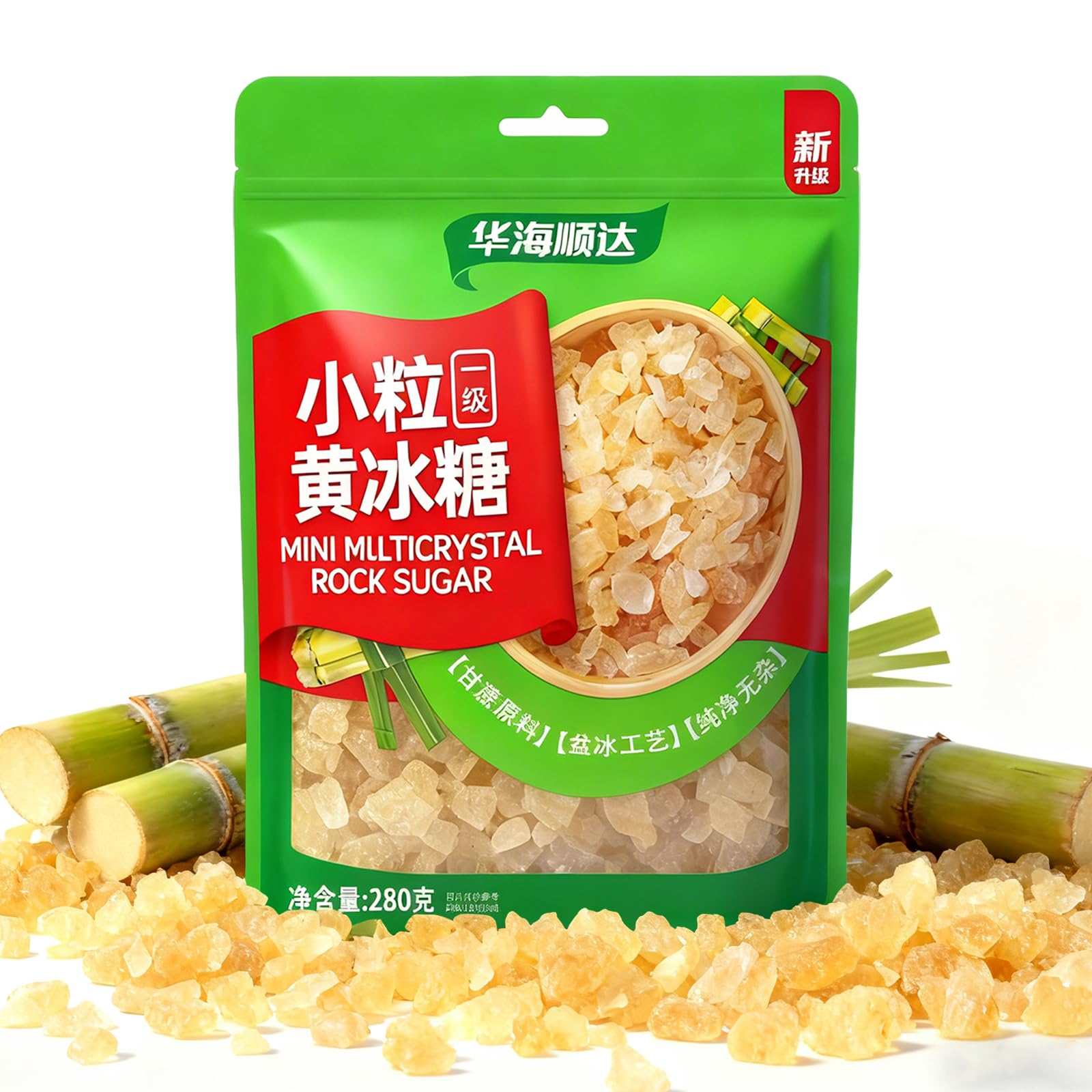 Amazon.com : KachiKachi Yellow Rock Sugar - 9.8oz | 280g, Made of