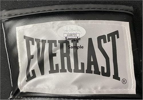 Miniatura 2 de Hillary Swank Hand Signed Auto Boxing Glove Black Right Million Dollar Baby JSA