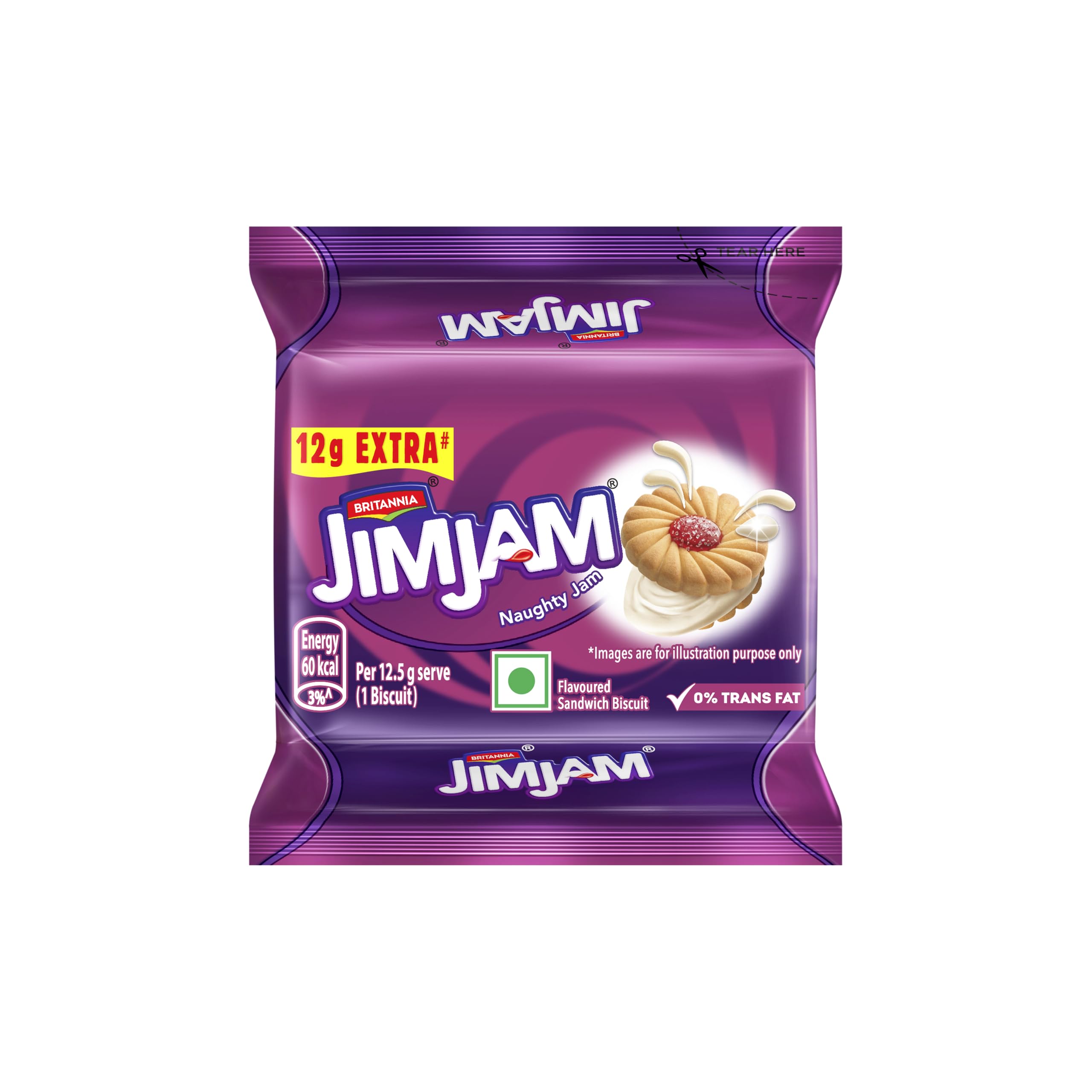 Treat Jim Jam Biscuits, 138g