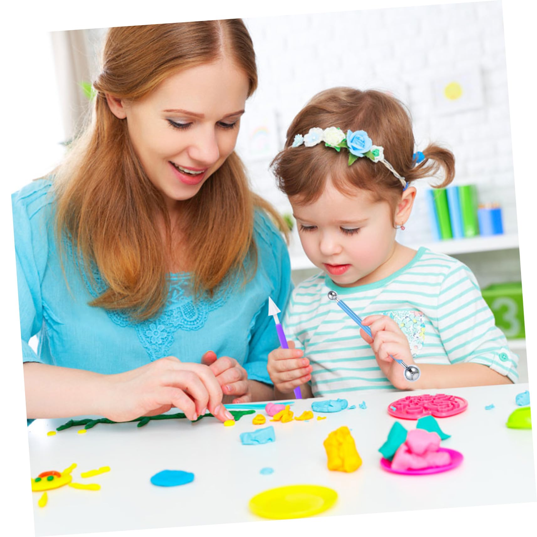 Fondant Modellierwerkzeug Multifunktionales 33 Stück aus Edelstahl und Kunststoff mit Rostbeständigen Eigenschaften für Tortendekoration und Kantenmodellierung