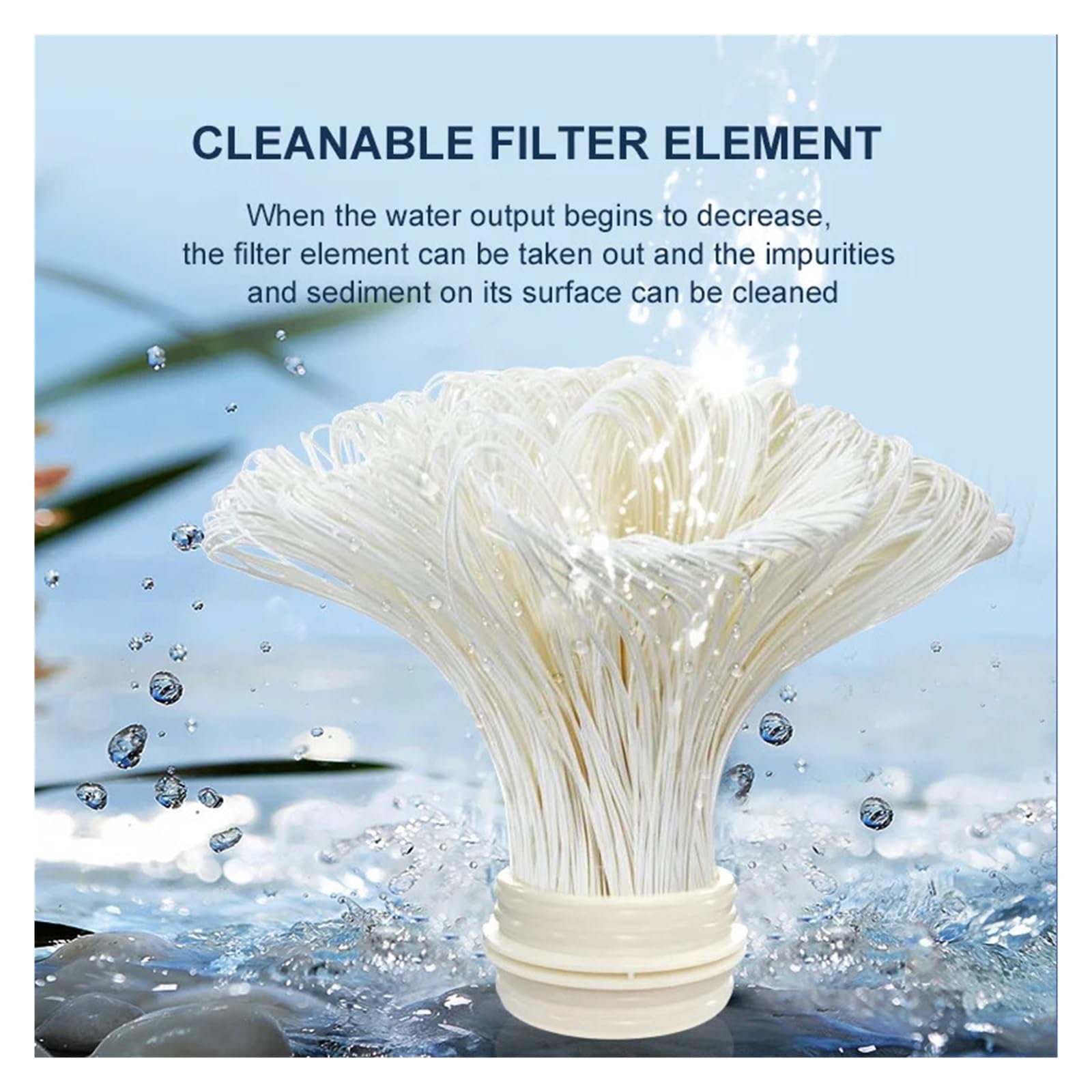 PVDF UltraFiltration Oczyszczacz wody System filtracji wody ze stali nierdzewnej Zmywalny filtr wody z membraną 0,01 μm