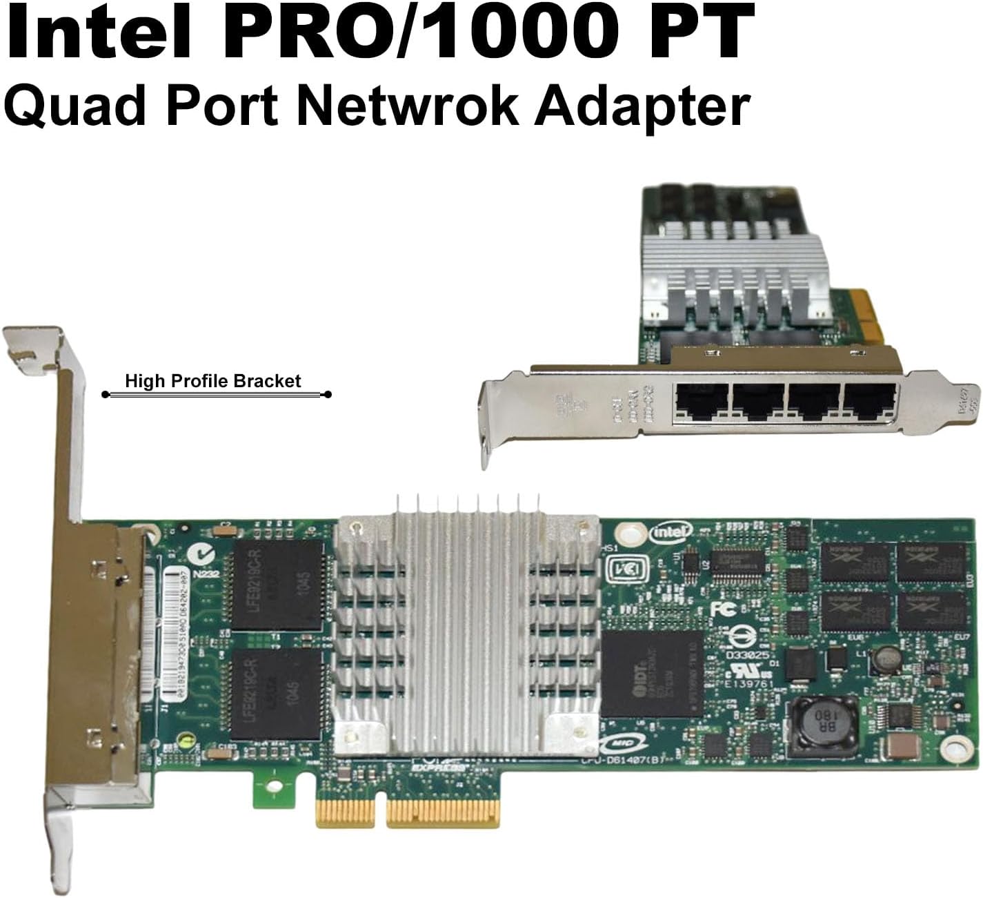 HP 435508-B21 - NC364T PCIE 4PT GIGABIT - SERVER ADPTR IN