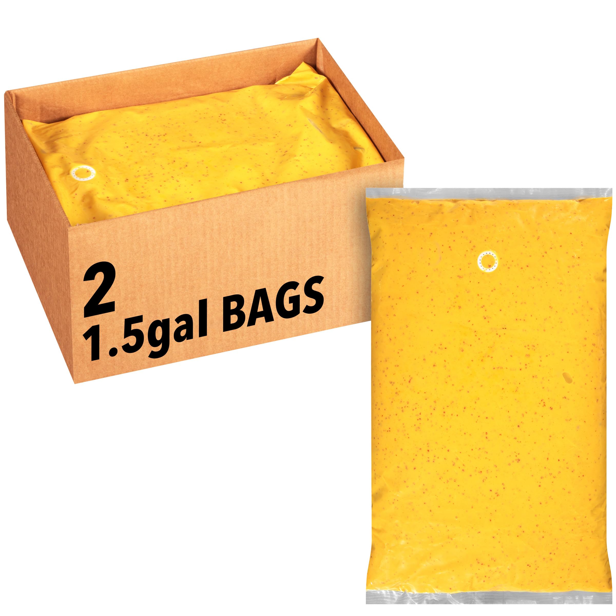 HEINZHoney Mustard Dispenser Pack, 192 Oz, Pack of 2