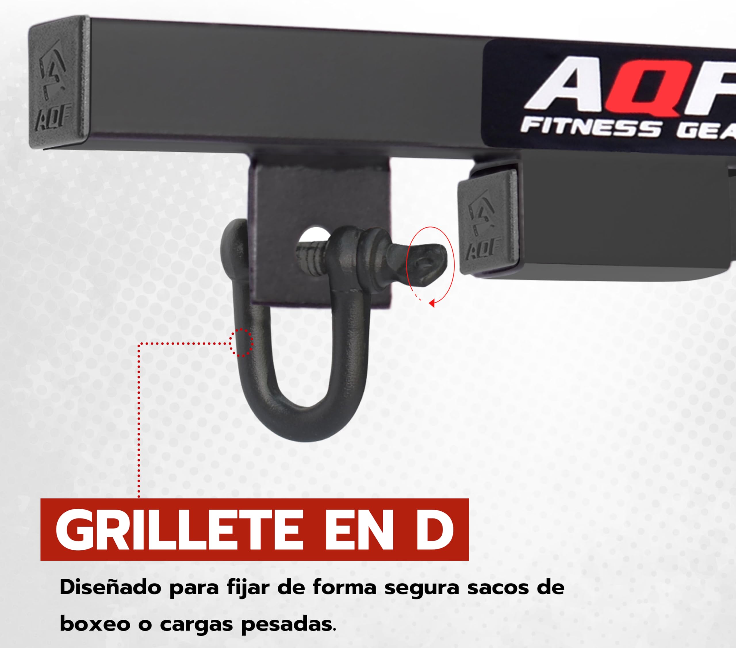 AQF Soporte De Pared para Saco De Boxeo, Boxeo Pared Soporte, Soporte Pared Saco Boxeo MMA, UFC, Gimnasio En Casa, Ganchos De Techo