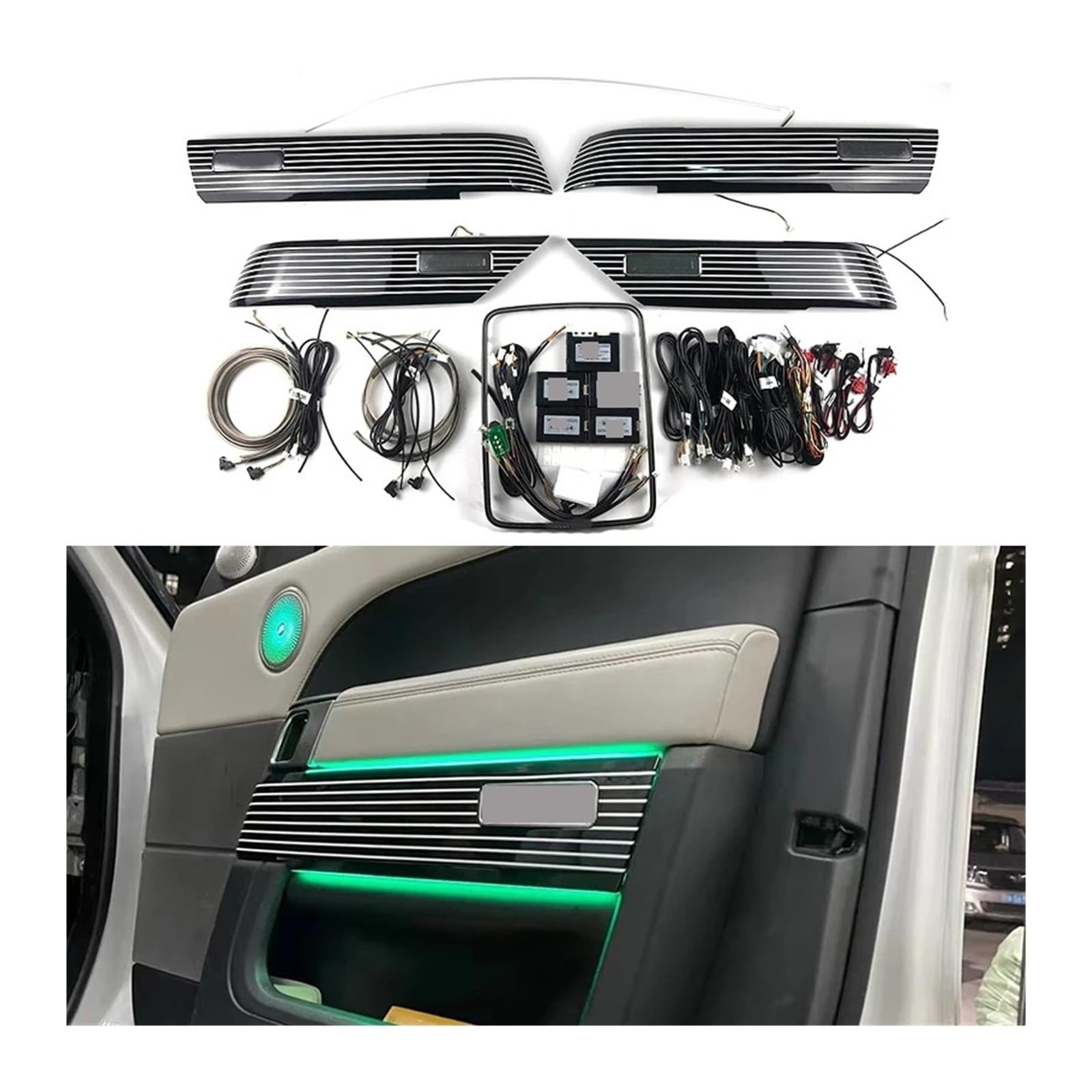 Replacement Interior Door Ambient Light Trim Light Compatible with Range Rover Vogue 2013-2017 Sport 2013-2021(Compatible with Sport 13-21)