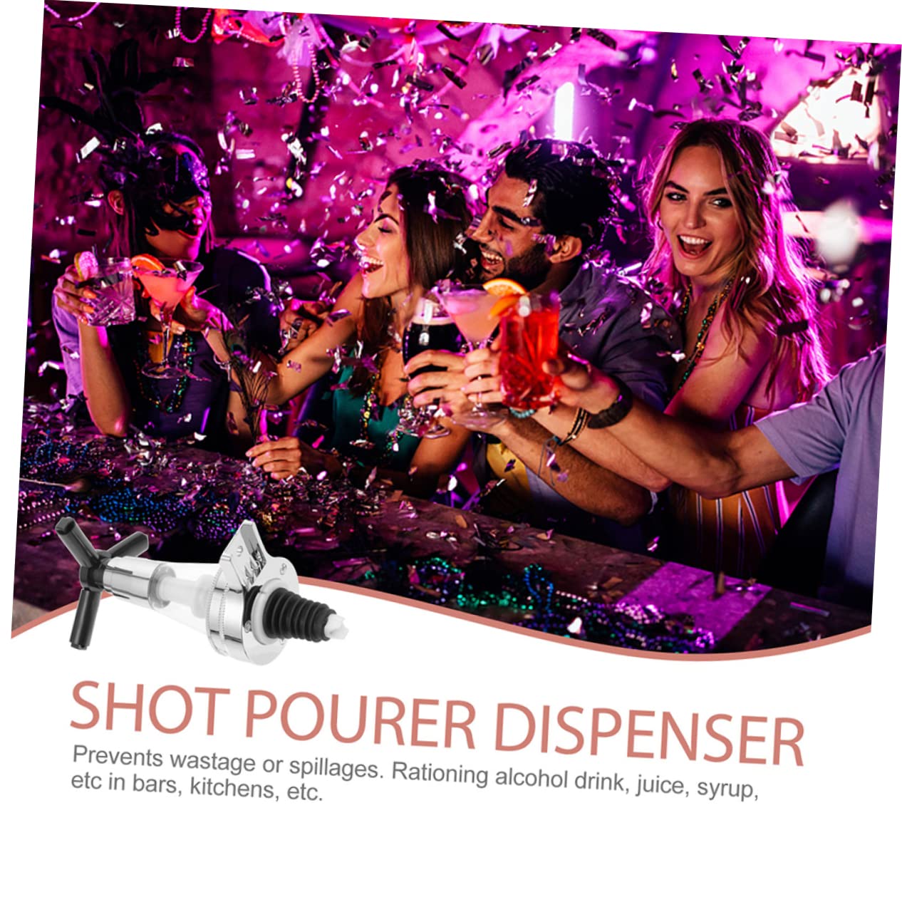 3piezas Bomba Dispensadora De Agua De Dispensador De Licor Invertido Hogar Dispensador De Agua De Ración para Fiestas