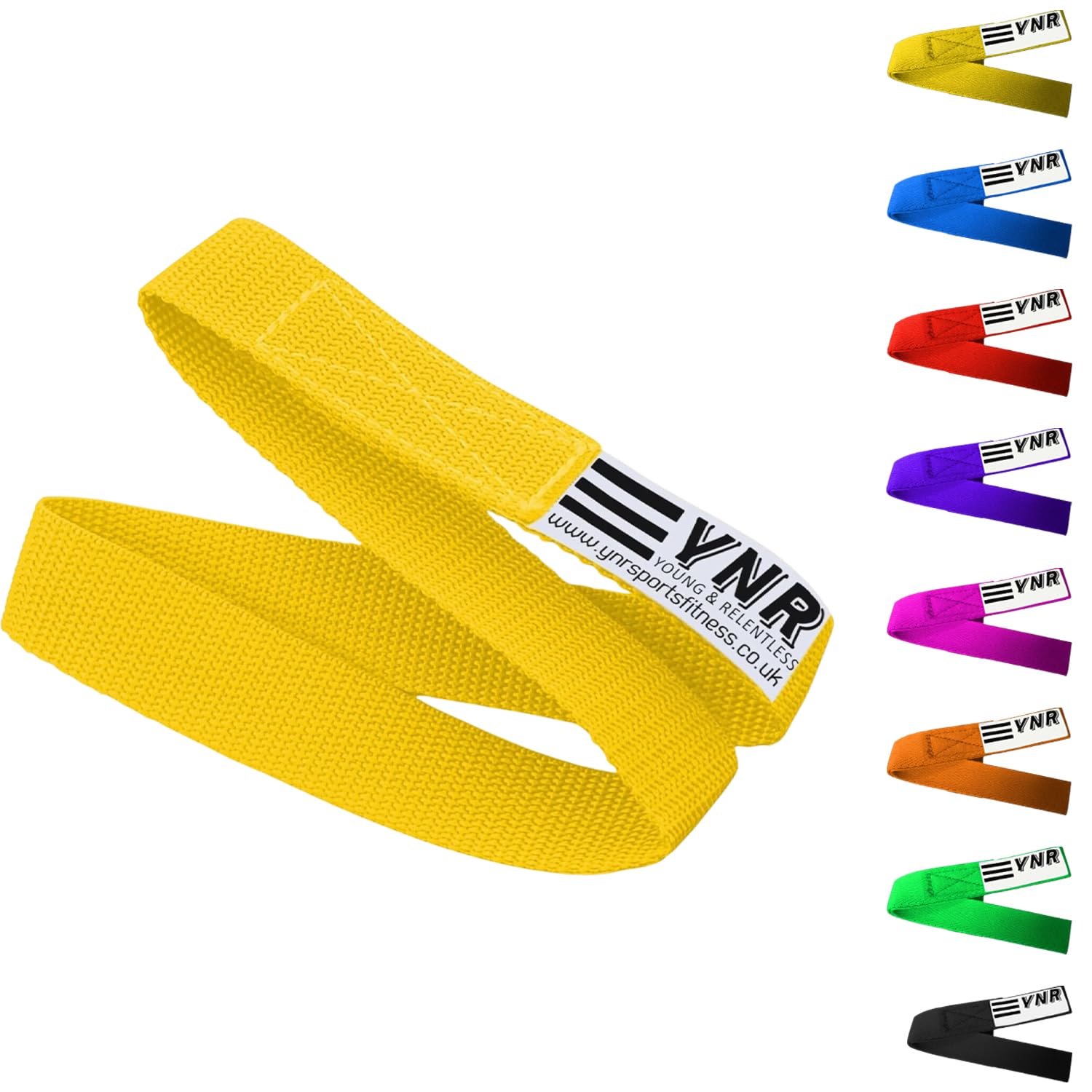 YNR Figure 8 Lifting Straps - Gymnastic Bar Loops, Palm Protection Guards, Deadlift & Weight Lifting Straps, Hand Wrist Strap for Weight Lift