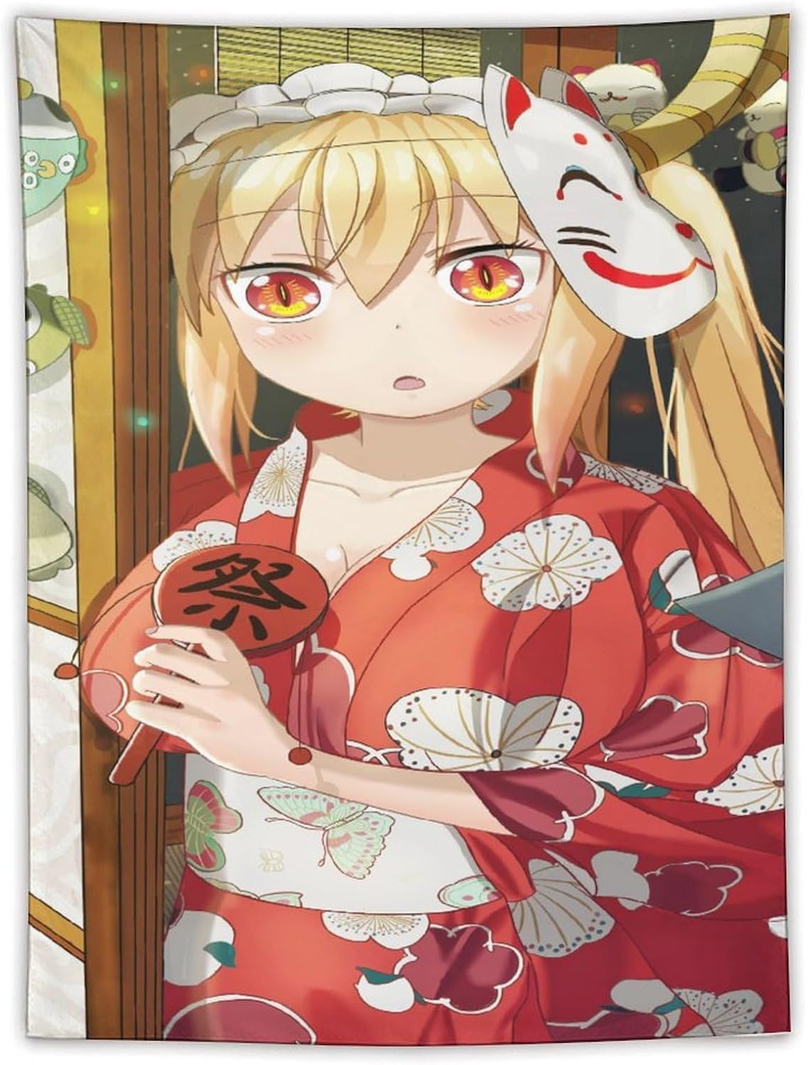 Amazon.co.jp: タペストリー 小林さんちのメイドラゴン トール 