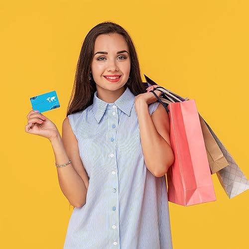 Miniatura 3 de 120 tarjetas de visita de metal en blanco, tarjetas de visita de metal coloridas, anodizadas, confiables, multiusos, en blanco de aluminio para