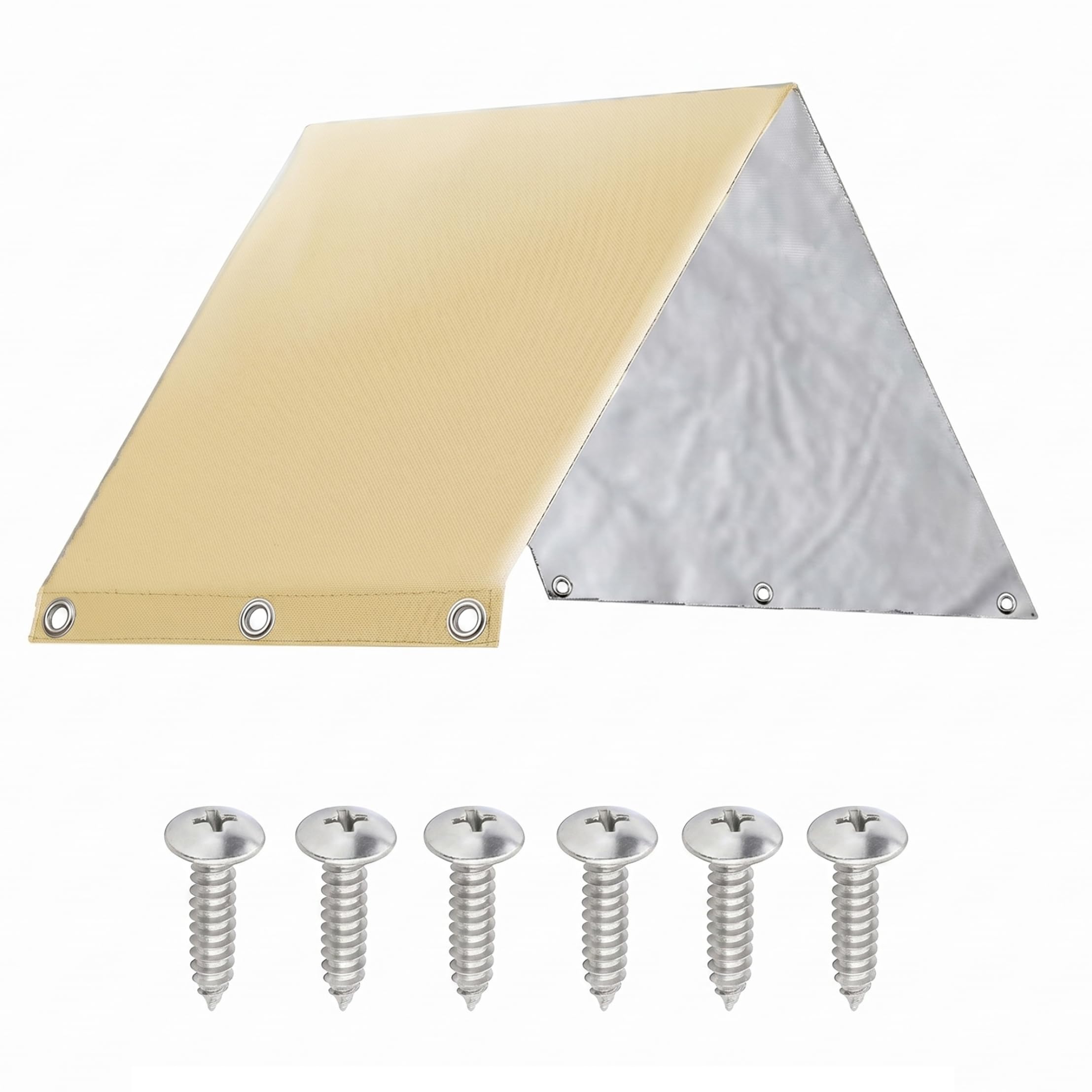 Gemuseeee Playground Canopy, Playset Canopy Replacement - Waterproof Uv-blocking Playground Shade, Beige, 51.97"x88.98", playset tarp replacement, playgroun