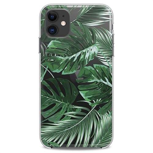 Miniatura 3 de Funda de TPU compatible con iPhone 16e 15 14 13 12 11 Pro Max Plus Mini Xs Xr X 8 7 6 5 SE Leaf Monstera Phone Tropical Slim Plant Cute Pattern