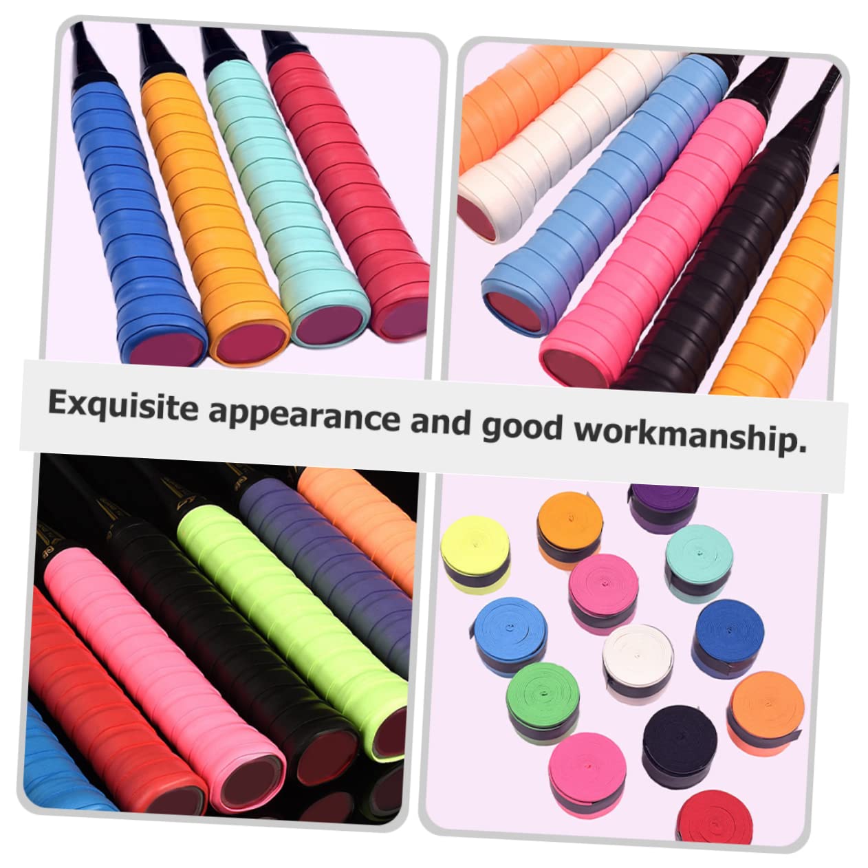 40 Di Presa Della Racchetta Pickleball Overgrip Badminton Grip Tape Badminton Overgrip Tennis Tape Tennis Overgrip Grip Tape Maniglia Grip Tape Overgrip Per Pickleball