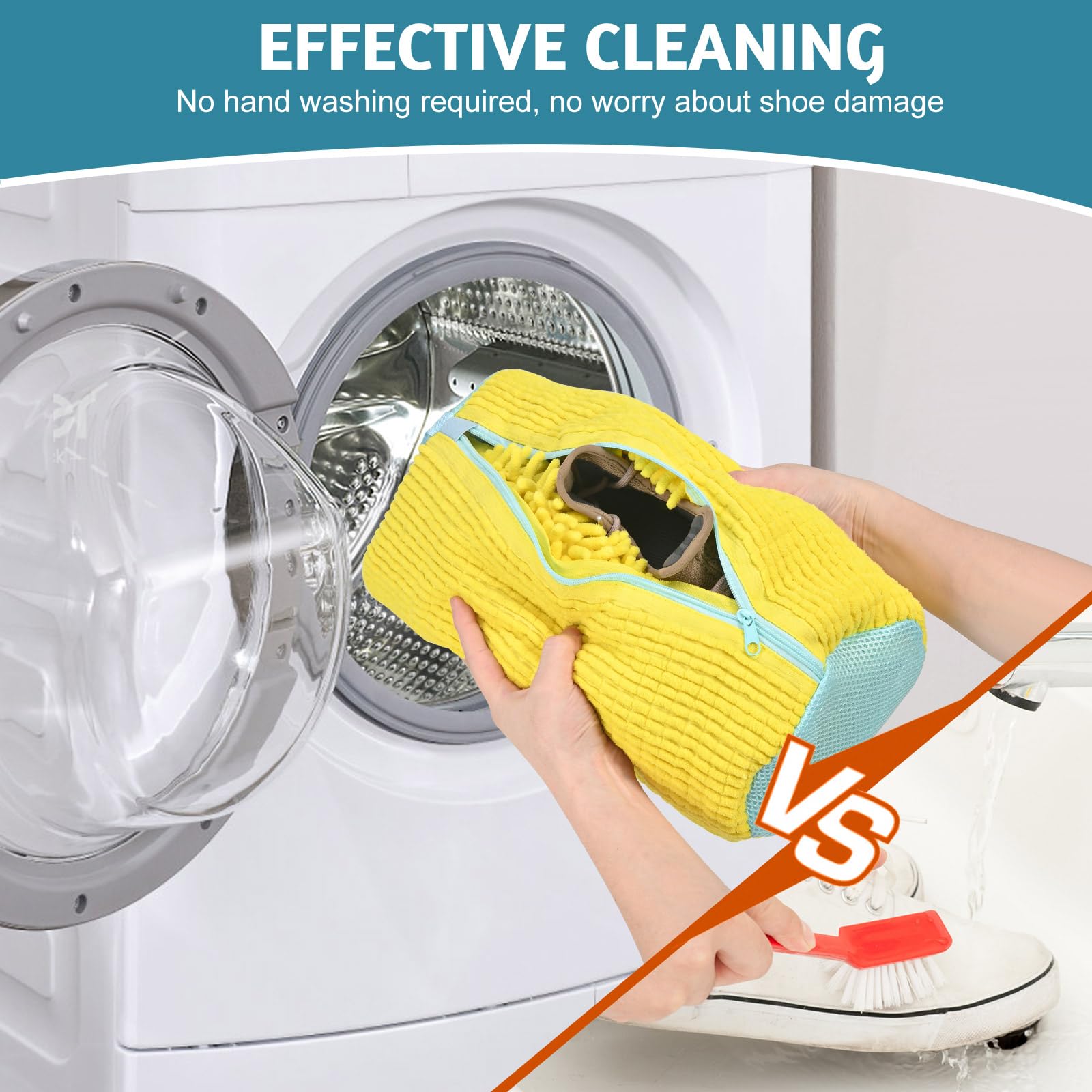 Pack Of 2 Shoe Wash Bags, Washing Machine 2024, Upgraded Shoe Bag - View #11